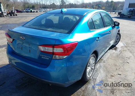 2017 Subaru Impreza 2.0I Premium z USA, uszkodzony, nr VIN 4S3GKAB69H3626110